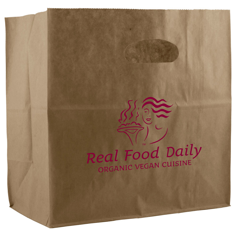 Kraft Die Cut Handle Bags